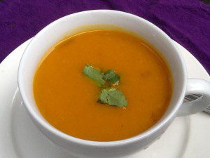 Curried Winter Squash Soup - The Veggie Queen