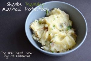 Garlic Parsley Mashed Potatoes